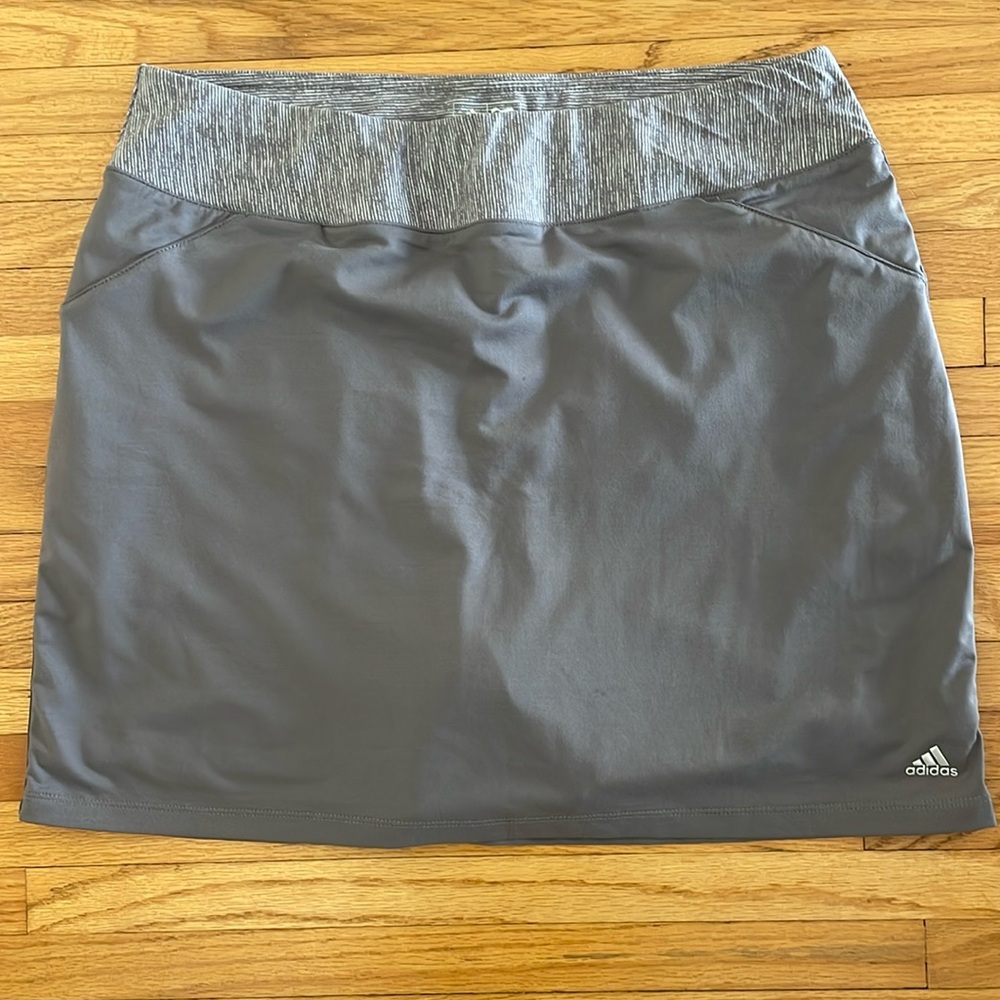 Adidas Gray Rangewear Golf Skort - Medium